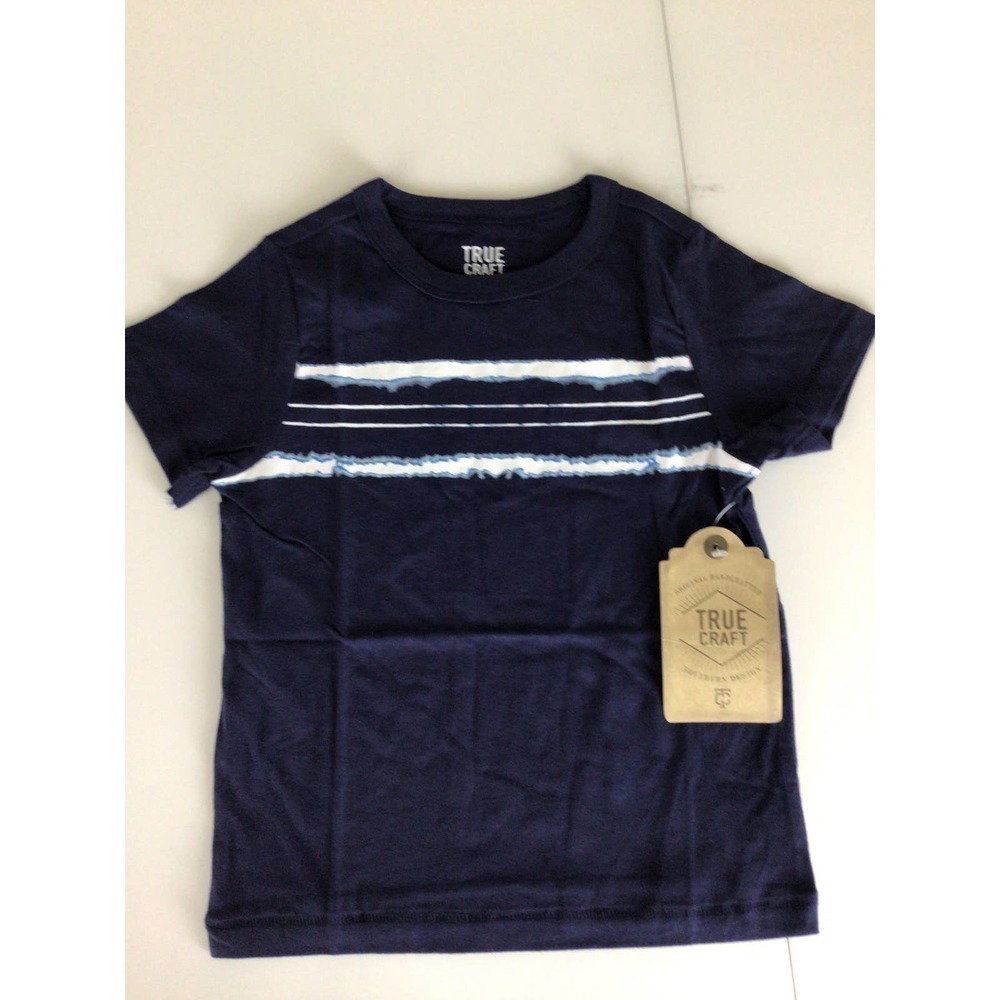 True Craft Baby Blue Crew Neck Short Sleeve T Shirt Size 4T